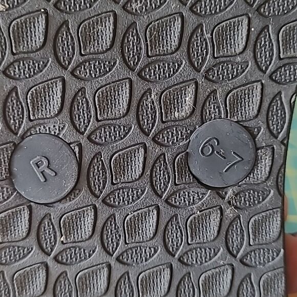 Reef Women’s Black Stargazer 6-7 Black with Black sparkle - Picture 5 of 5